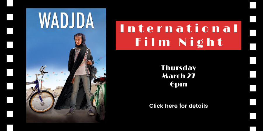 International Film Night: "The Blue Caftan" (Morocco, 2022) Thursday, March 20 6:00—8:00 PM